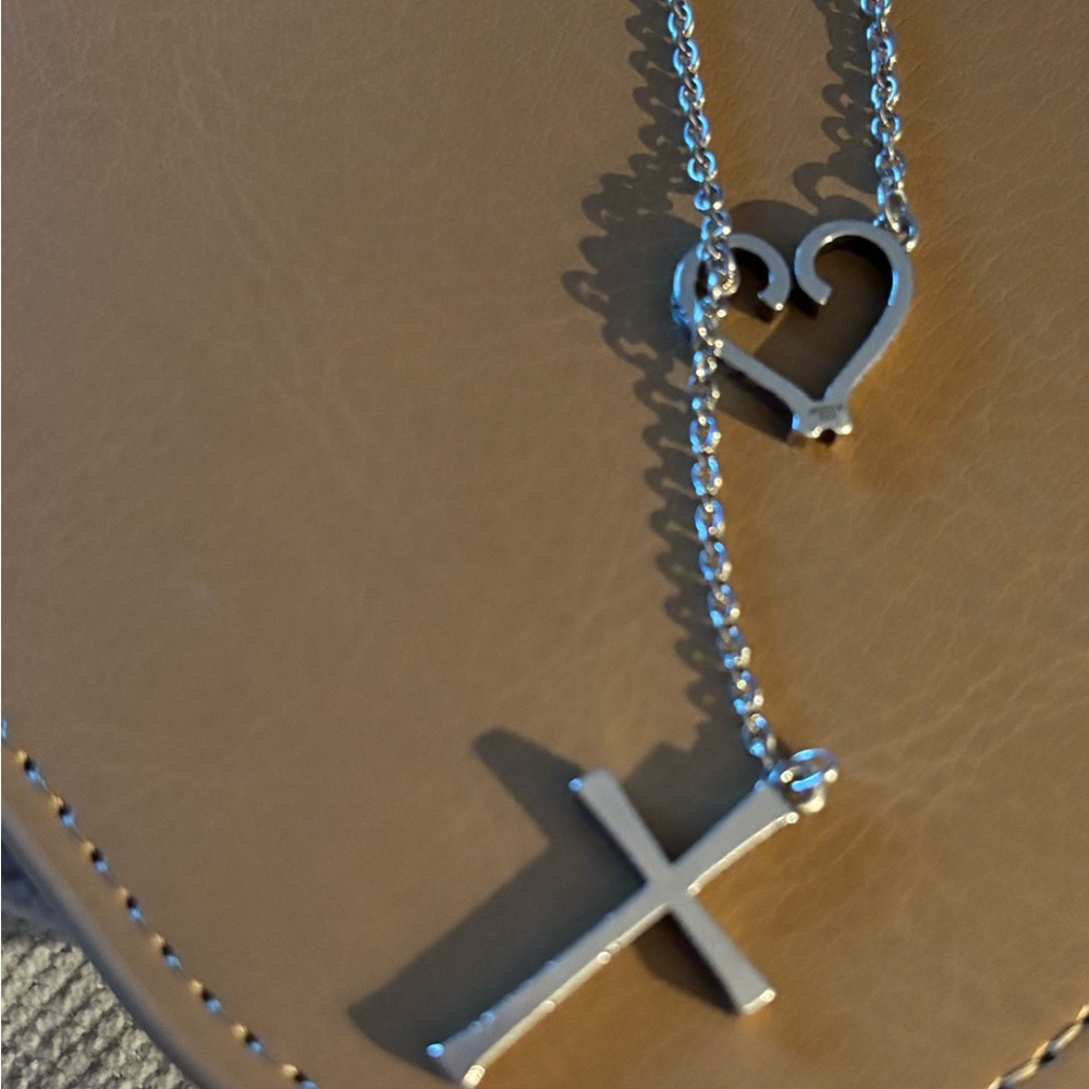 Faith, Hope and Love Lariat Necklace